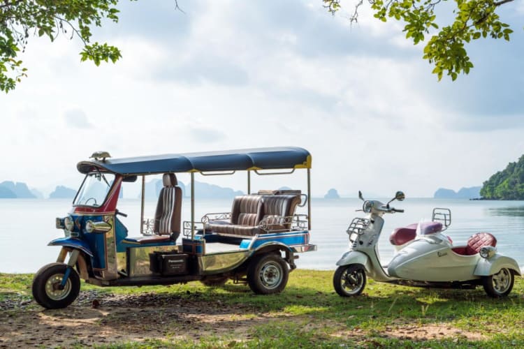 Tour Yao Noi by Tuk Tuk or Vespa